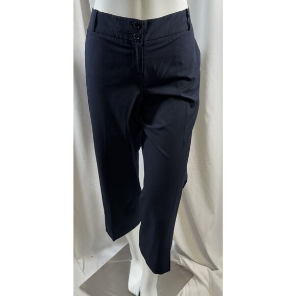 The Limited Collection Cropped Dress Pants, Navy Blue, Sz: 10, 74-11 - Picture 1 of 14